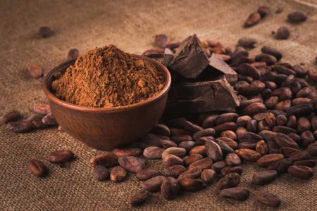 organic cacao powder natural ingredient