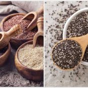 Superfood superfood from quinoa and chia seed